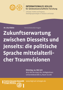 Lectures SS 2011